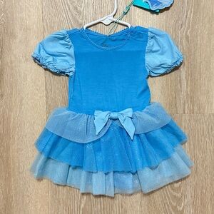 Posh Peanut Disney Cinderella Bodysuit Dress 12-18 NWT